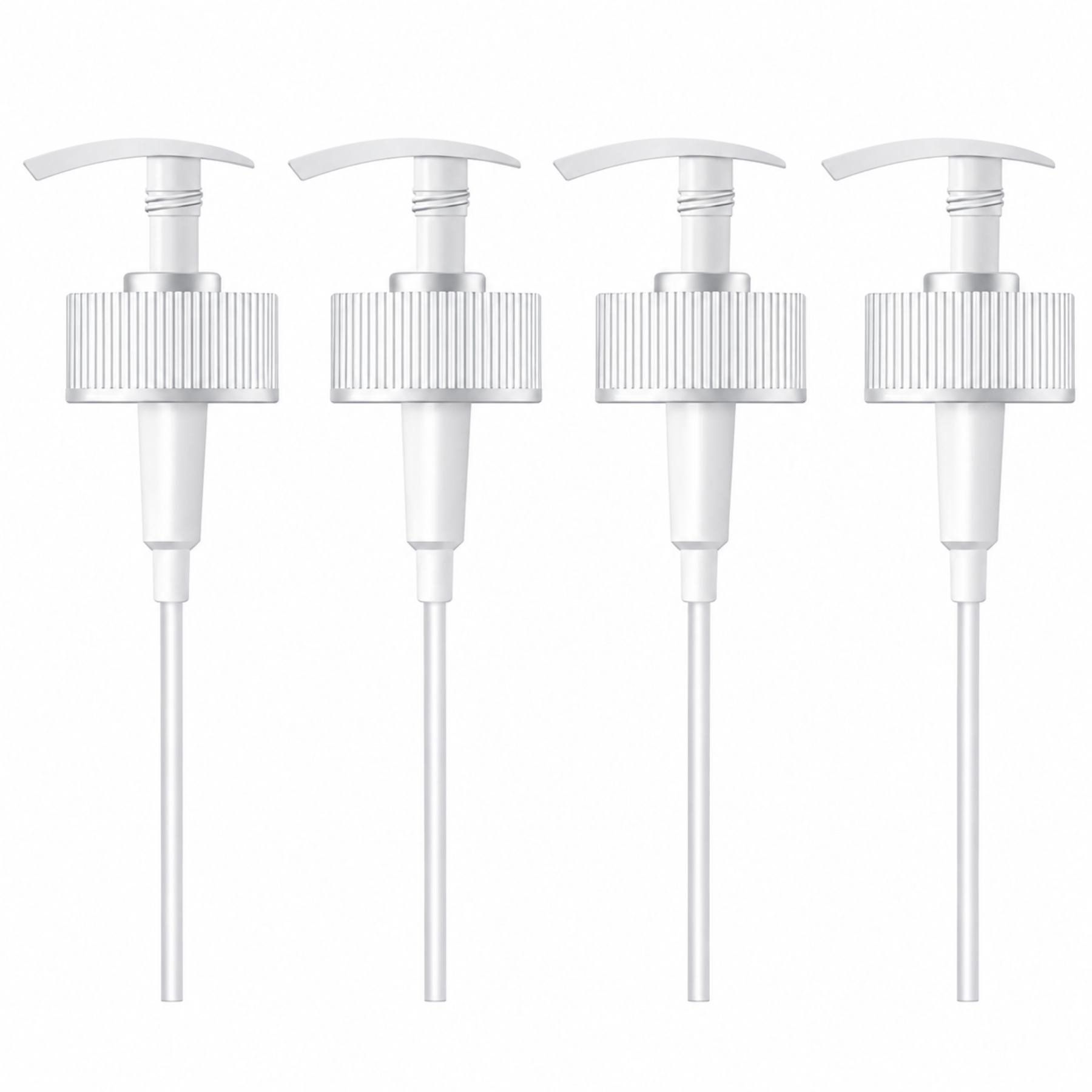 White Pump Dispenser- 200ml