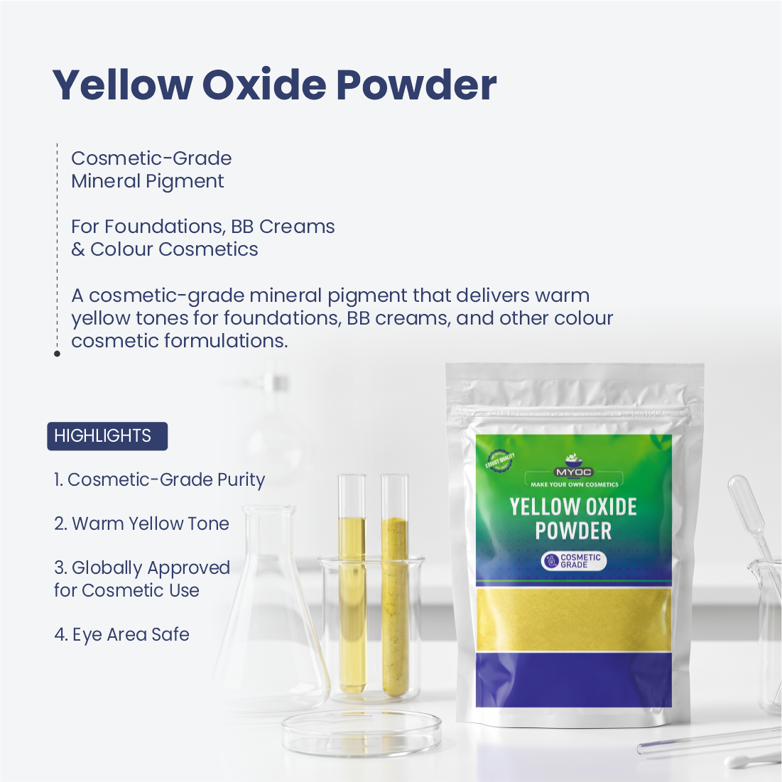 Yellow Oxide Powder