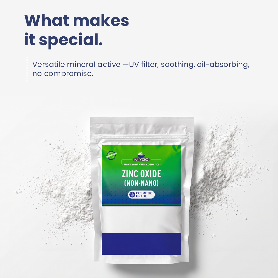 White Zinc Oxide Powder