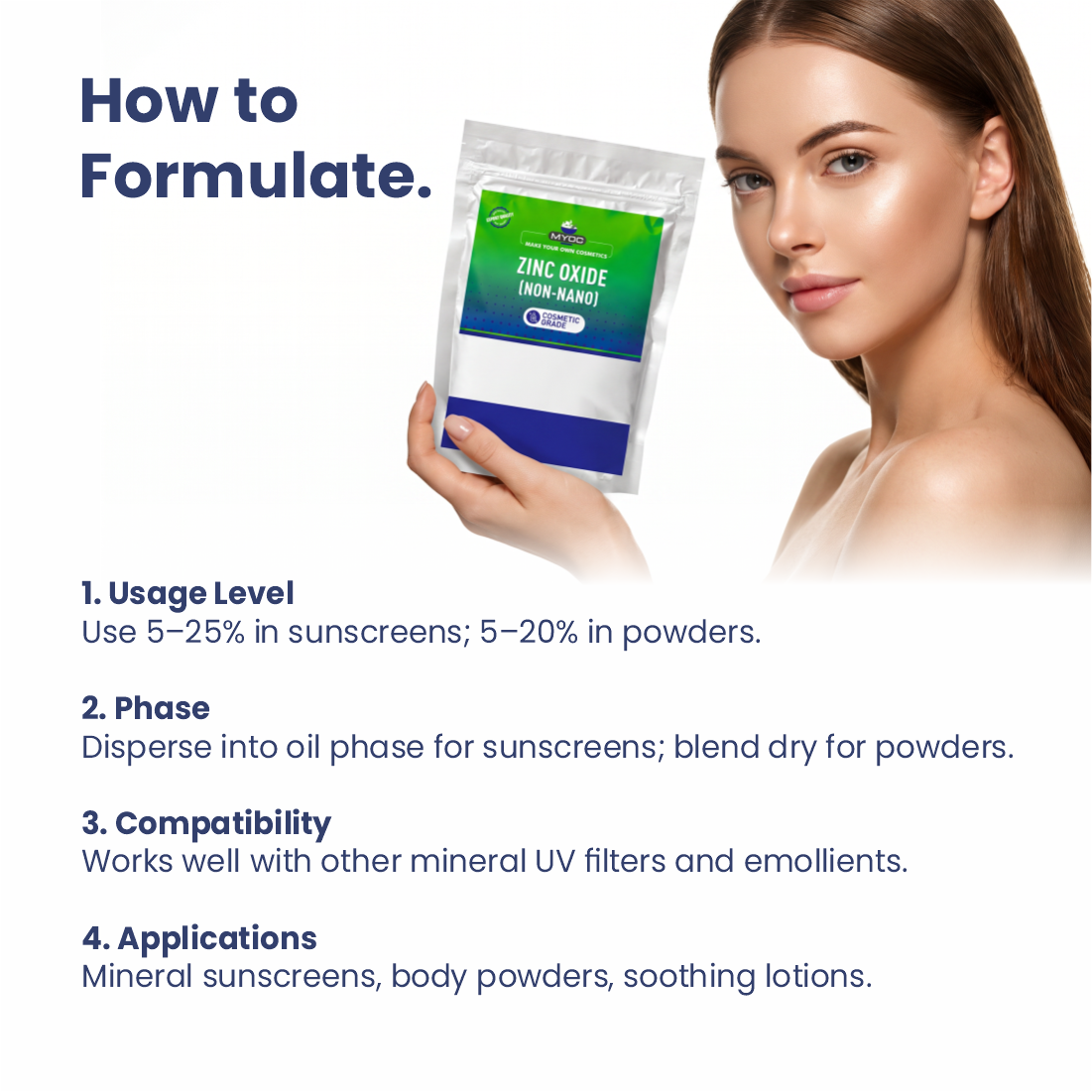 White Zinc Oxide Powder