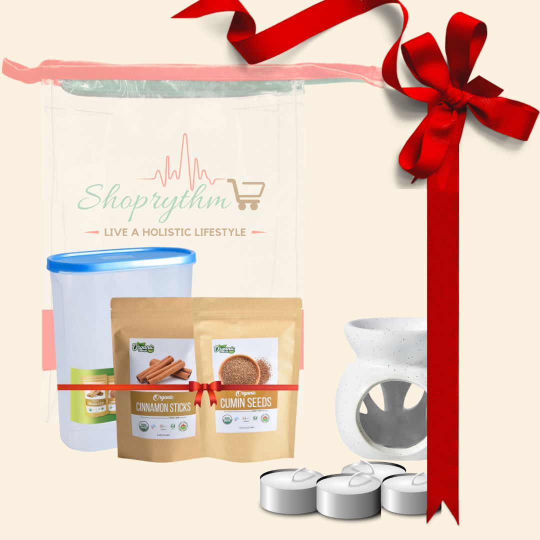 Organiczing Combo Kit Organiczing Combo Kit Organic Cinnamon Stick and Cumin Seed Gift Combo with Attractive Jar