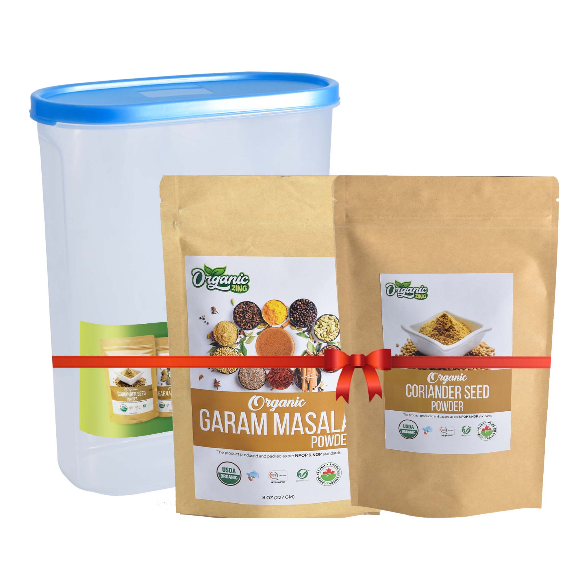 Organiczing Combo Kit Organiczing Combo Kit Organic Coriander Powder & Garam Masala Gift Combo With Attractive Jar