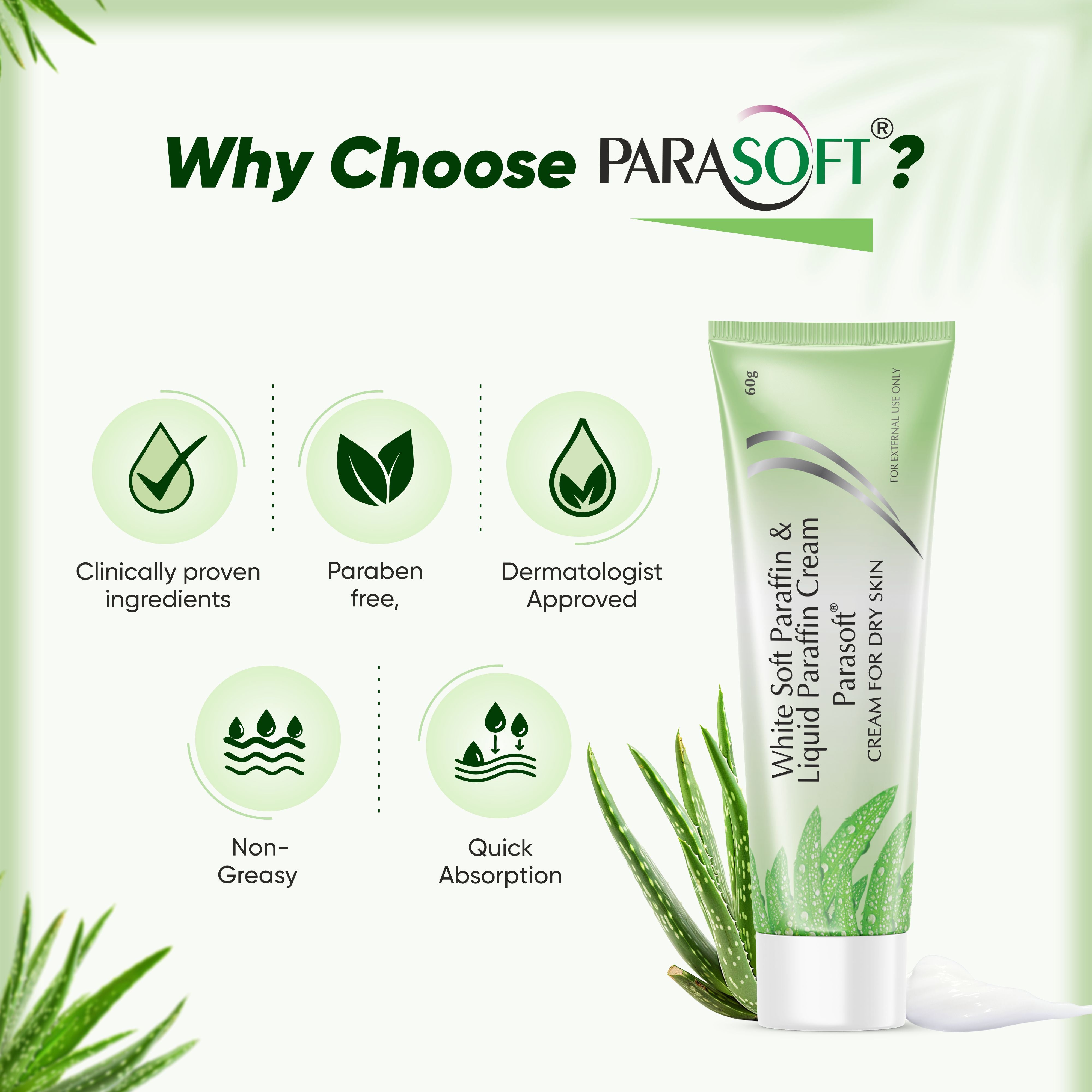 Parasoft Cream 60g