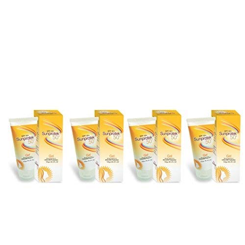 Salve Sunprotek,Father's day Pack of 4 Sunprotek SPF 50+ Sunscreen Gel With UVA/UVB protection