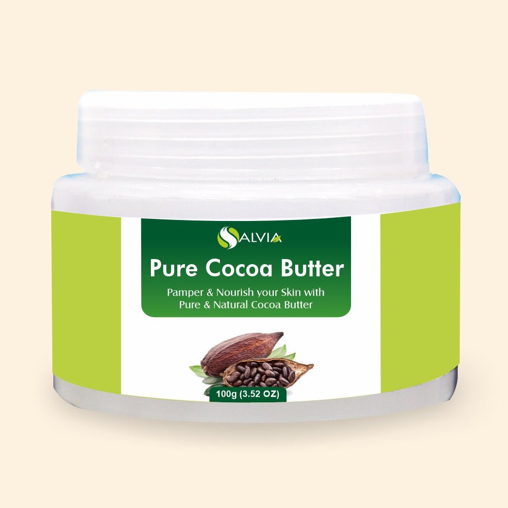 Salvia Body Butters, Body Butter & Body Milk 100gm Cocoa Butter (Theobroma Cacao) Pure And Natural
