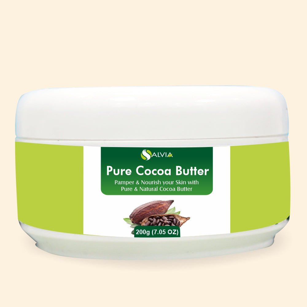Salvia Body Butters, Body Butter & Body Milk 200gm Cocoa Butter (Theobroma Cacao) Pure And Natural