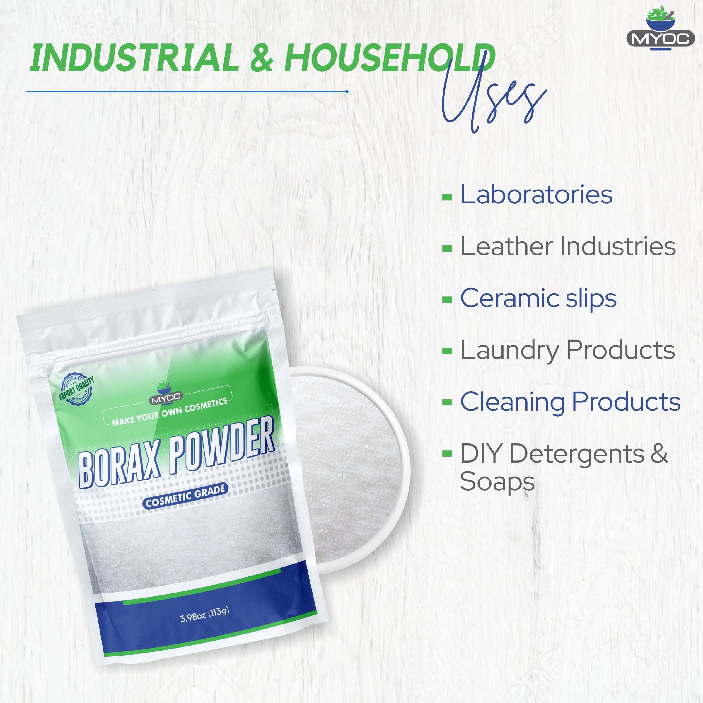 Salvia Cosmetic Raw Material Borax Powder