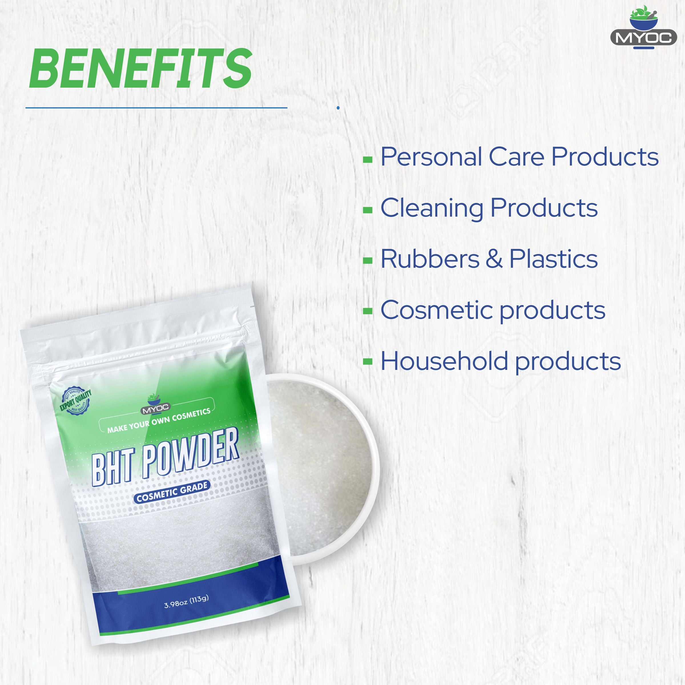 Salvia Cosmetic Raw Material,Emollients 113g BHT Powder