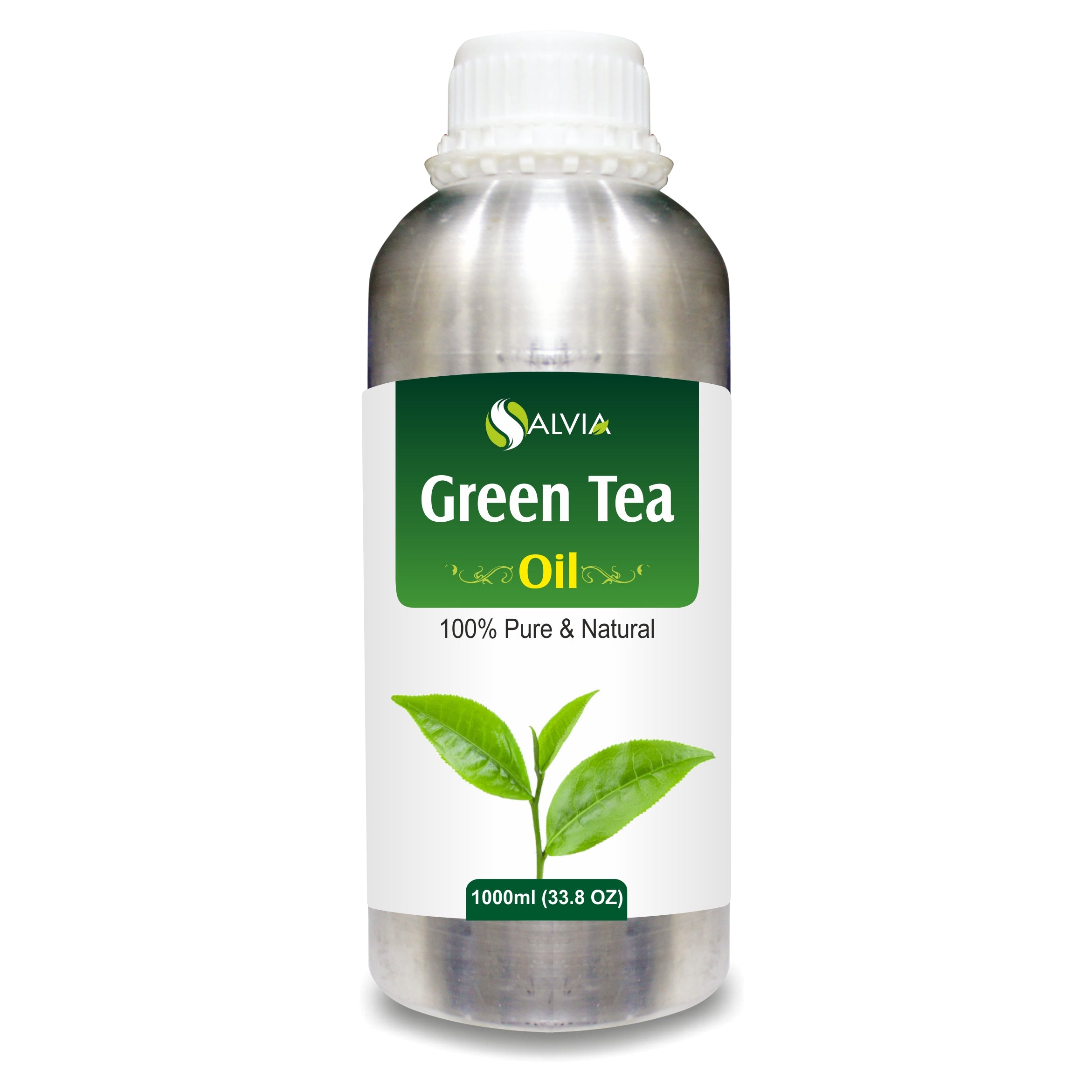 Salvia Natural Carrier Oils 1000ml Green Tea Oil