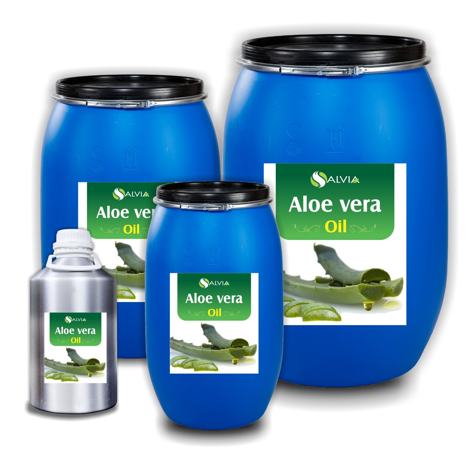 Salvia Natural Carrier Oils 10kg Aloe Vera Oil (Aloe Barbadensis) 100% Pure & Natural Carrier Oil