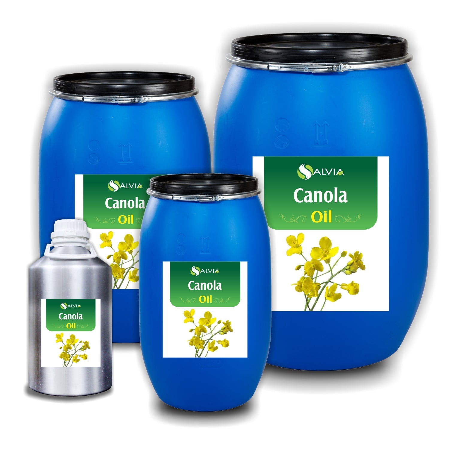 Salvia Natural Carrier Oils 10kg Canola Oil ( Brassica napus)100% Natural Pure Carrier Oil