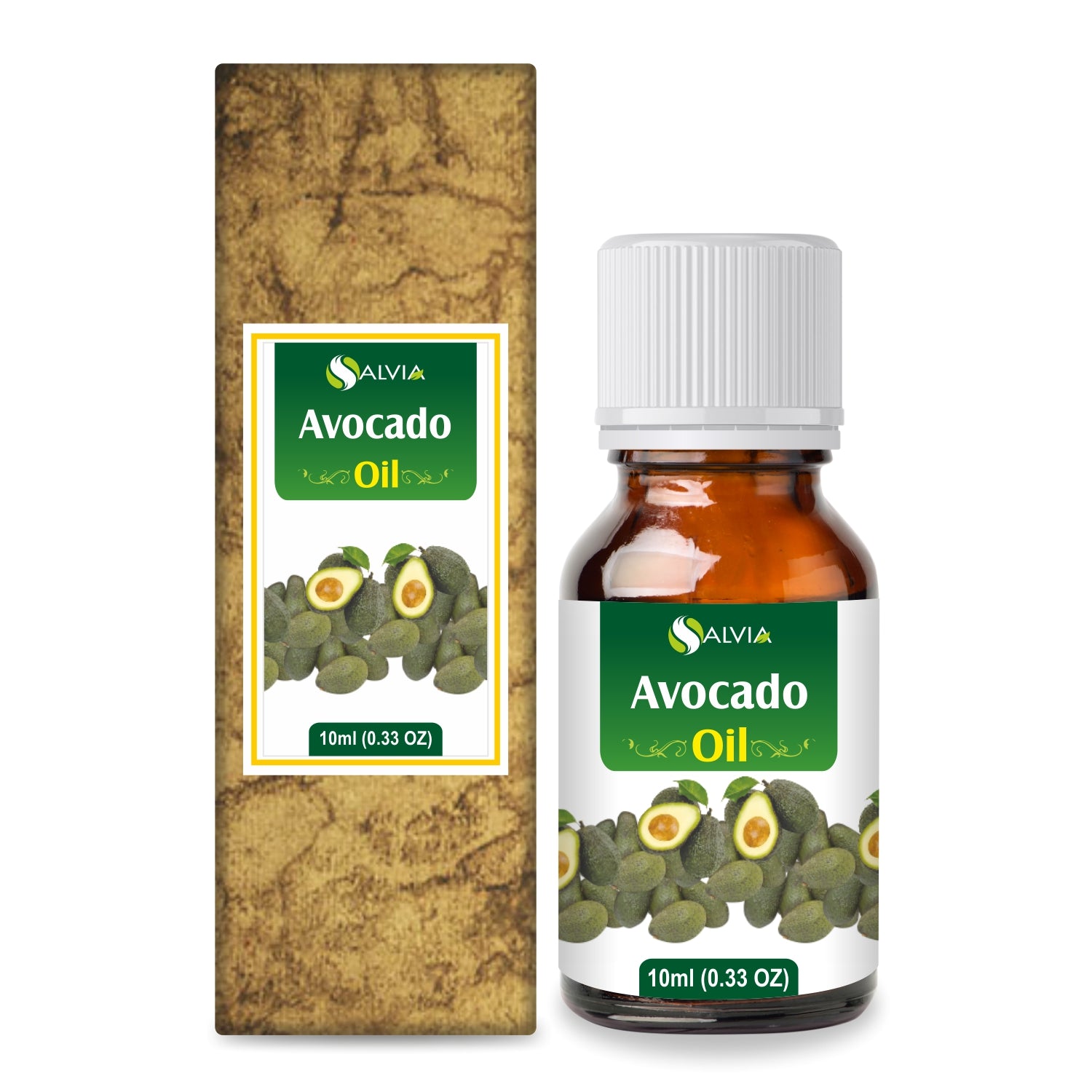Salvia Natural Carrier Oils 10ml Avocado Oil