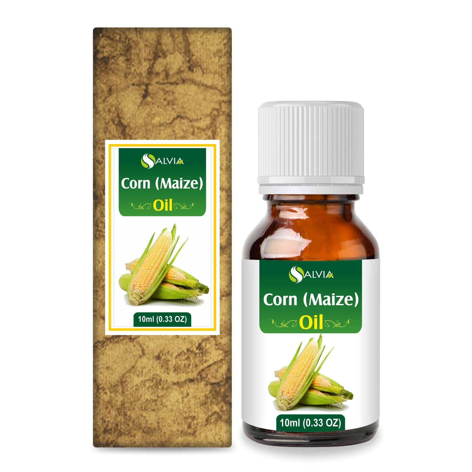 Salvia Natural Carrier Oils 10ml Corn Oil (Maize Oil)