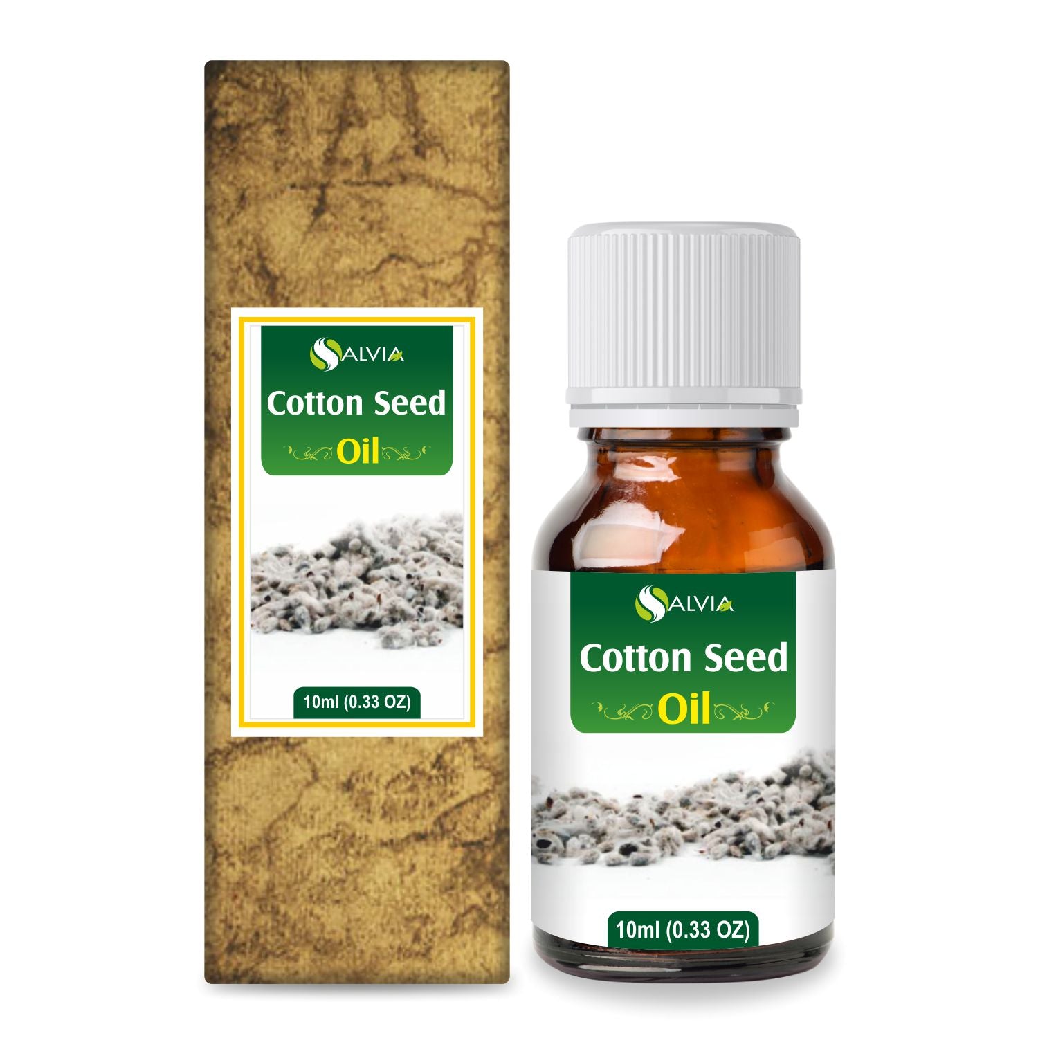 Salvia Natural Carrier Oils 10ml Cotton Seed Oil