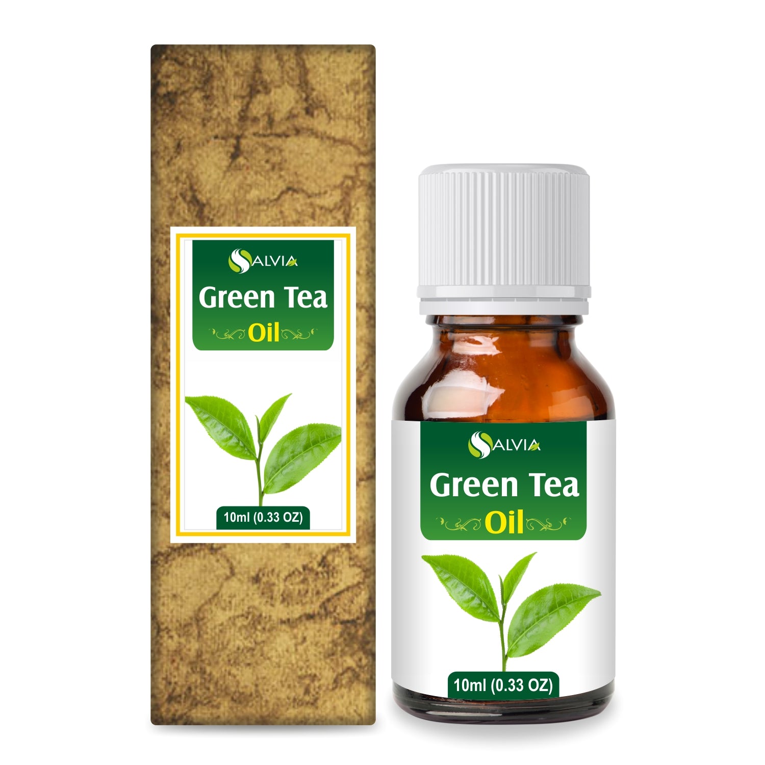 Salvia Natural Carrier Oils 10ml Green Tea Oil