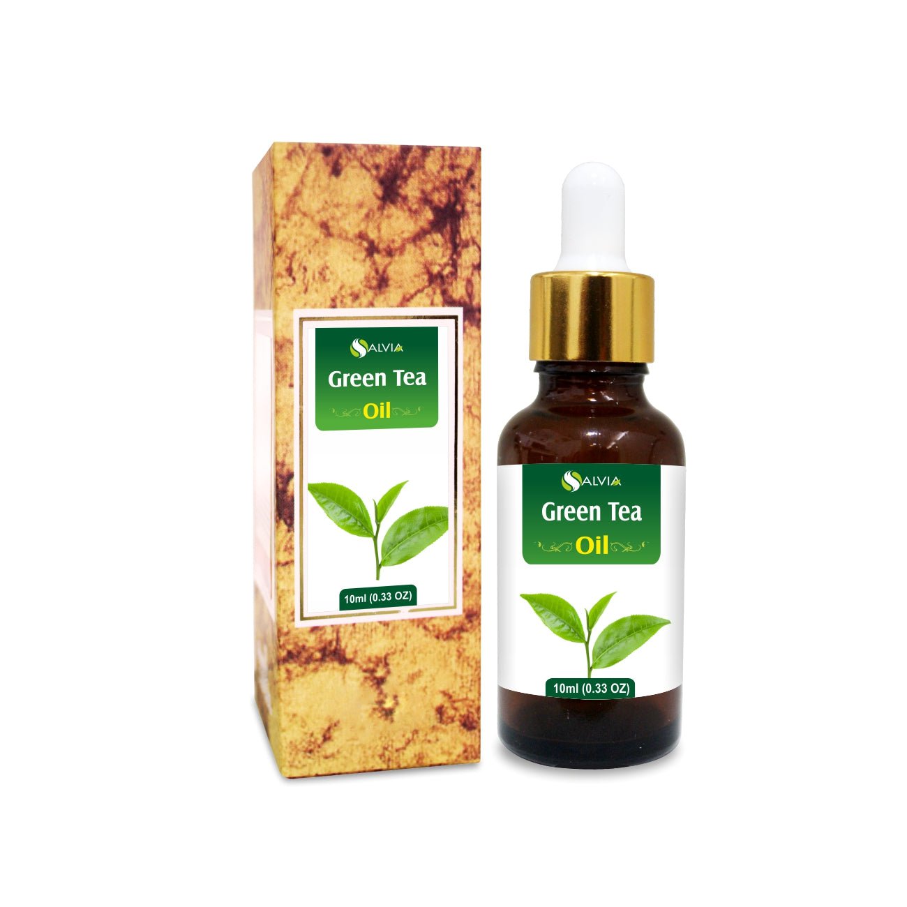 Salvia Natural Carrier Oils 10ml Green Tea Oil