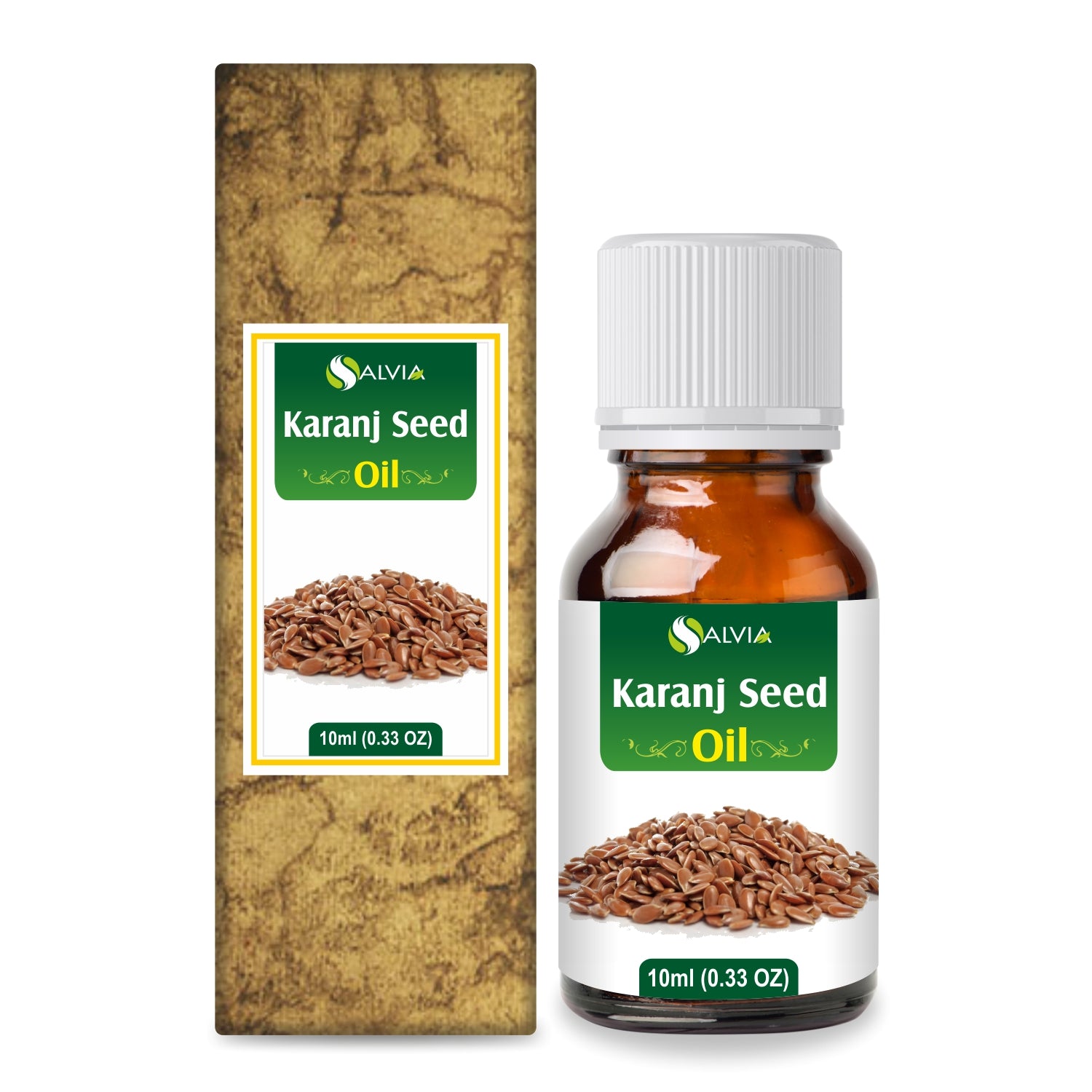 Salvia Natural Carrier Oils 10ml Karanj Seed Oil