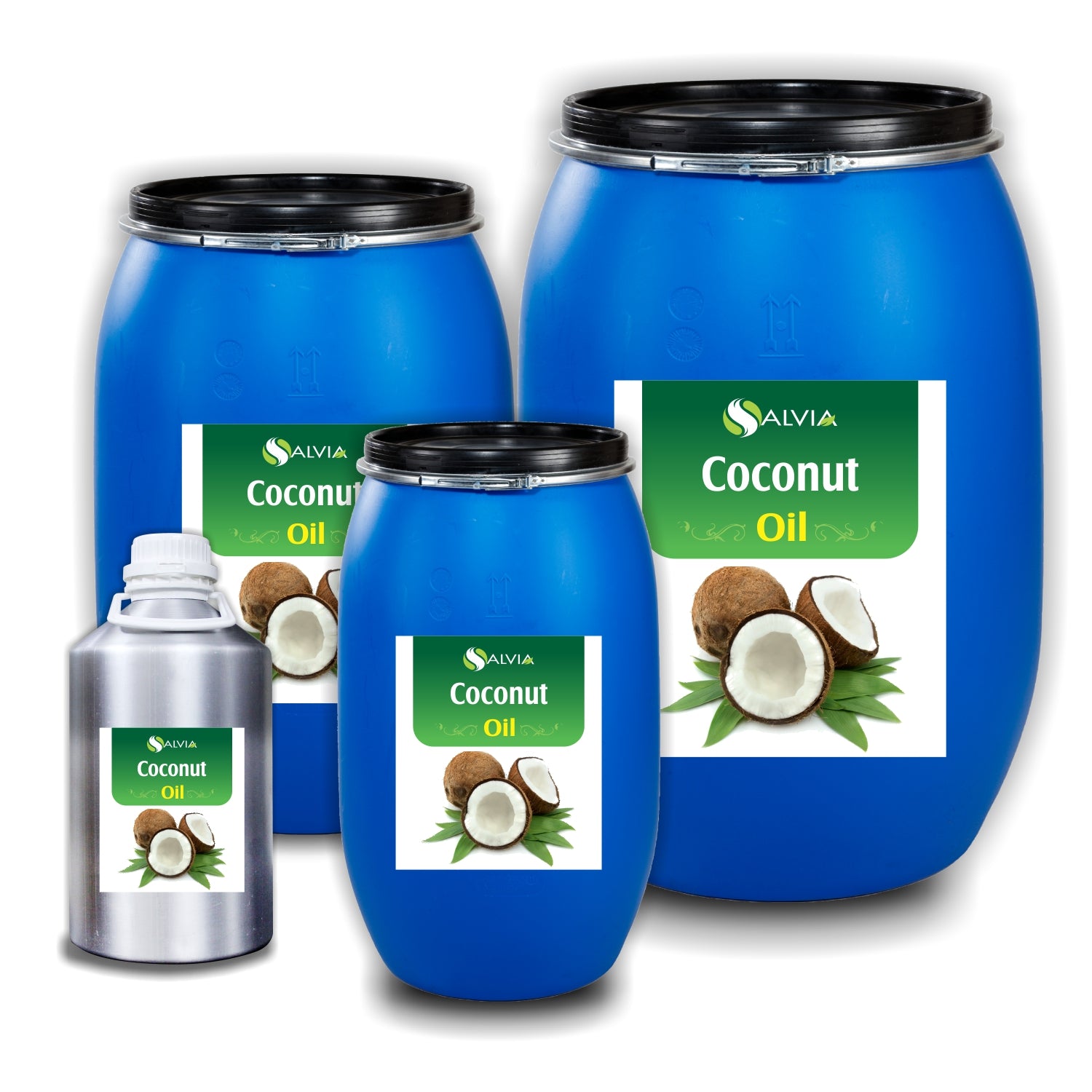 Salvia Natural Carrier Oils 2000ml Coconut Oil