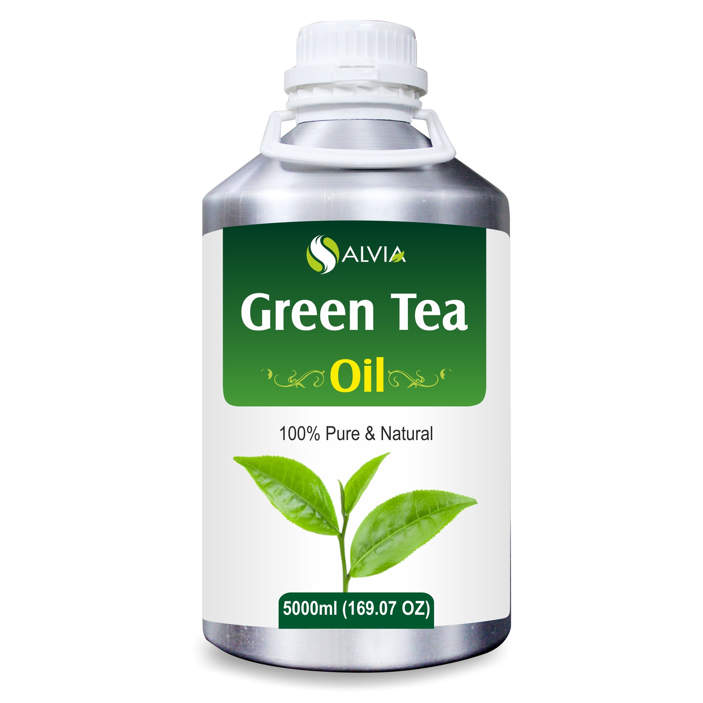 Salvia Natural Carrier Oils 5000ml Green Tea Oil