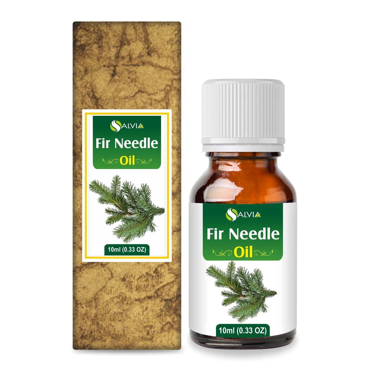 Salvia Natural Essential Oils 10ml Fir Needle Oil (Abies) 100% Natural Pure Essential Oil