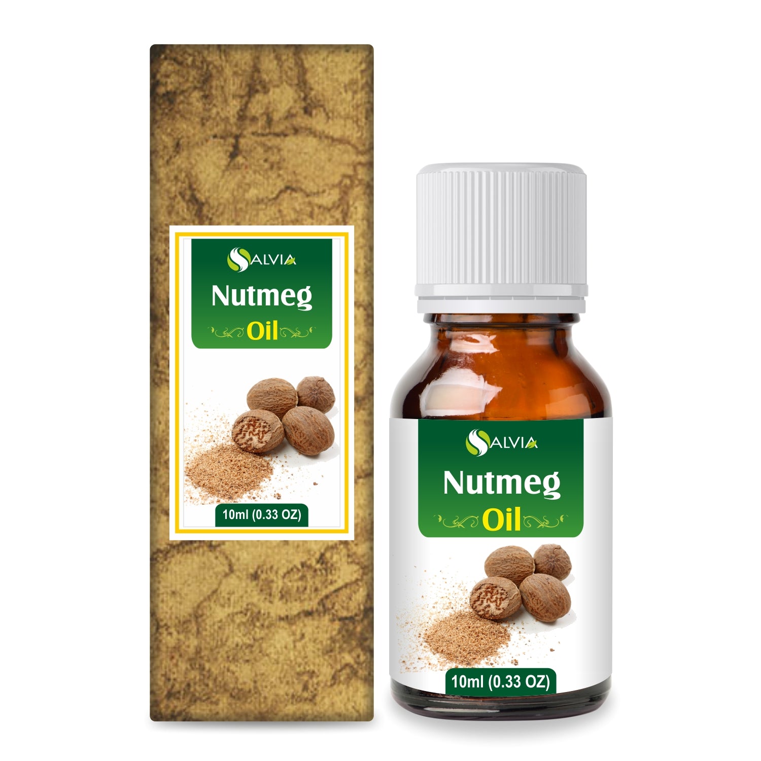 Salvia Natural Essential Oils 10ml Nutmeg Essential Oil