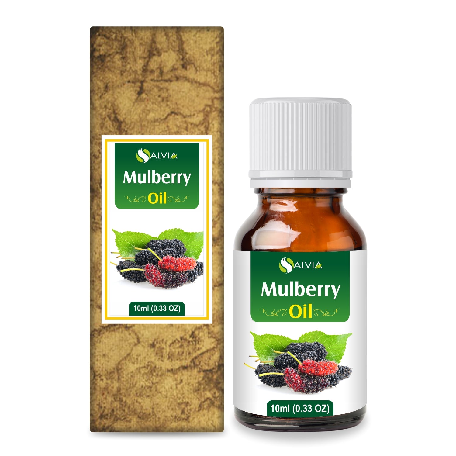 Salvia Natural Essential Oils 10ml Pure Mulberry Oil