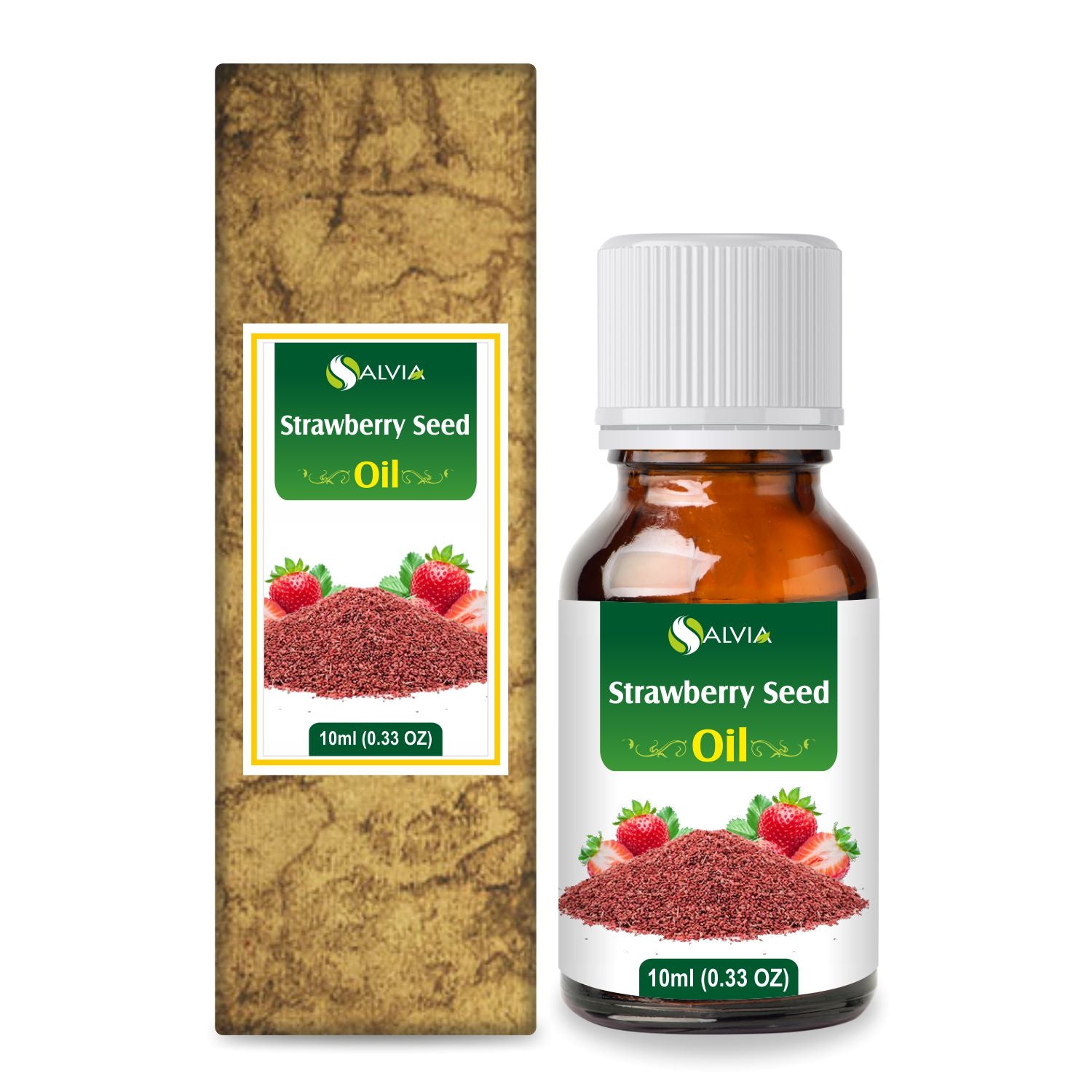 Salvia Natural Essential Oils 10ml Strawberry Seed Oil