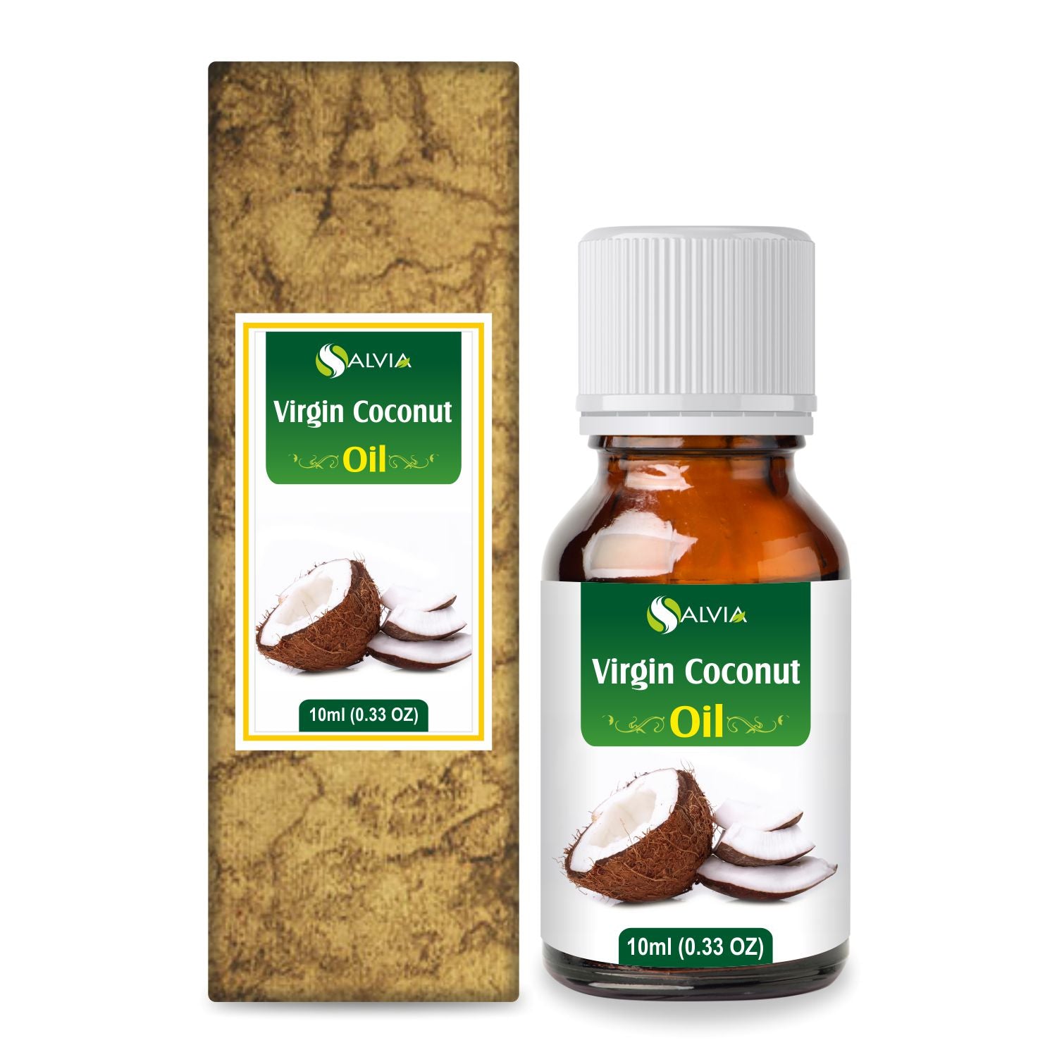Salvia Natural Essential Oils 10ml Virgin coconut oil