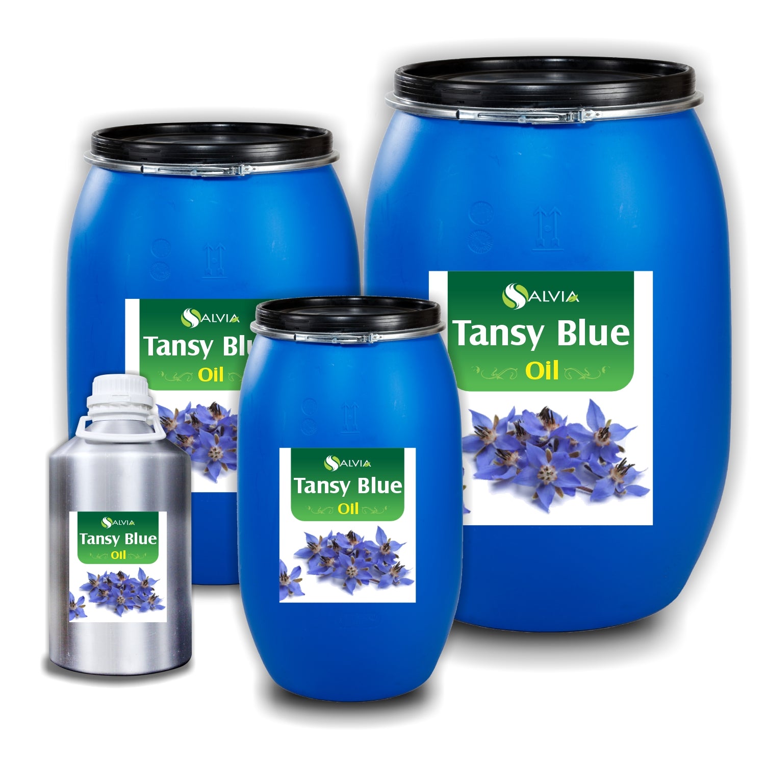 Salvia Natural Essential Oils 5000ml Tansy Blue Oil (Tanacetum Vulgare) Pure Undiluted Natural Essential Oil
