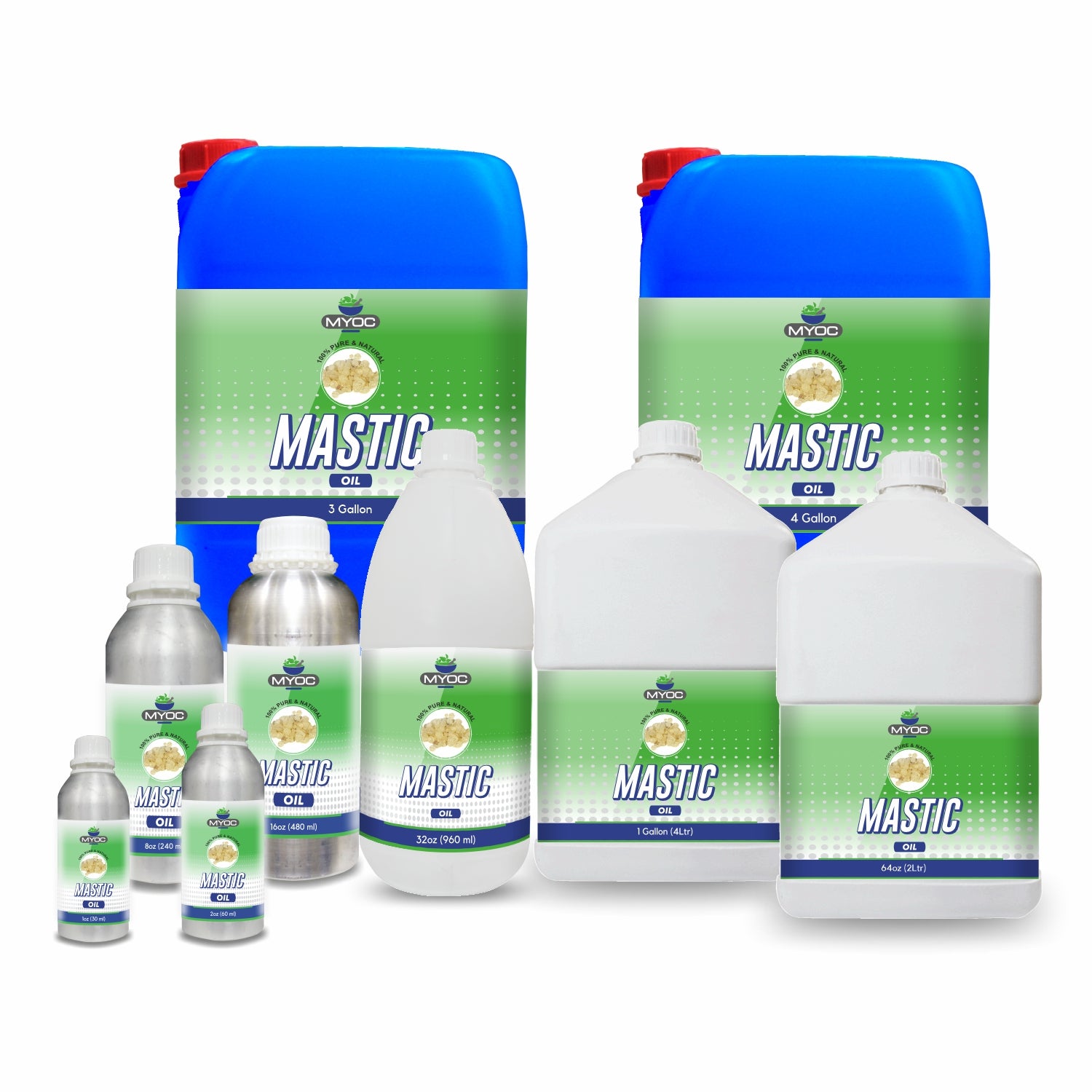 Salvia Natural Essential Oils 500ml Mastic Oil Cosmetic Grade