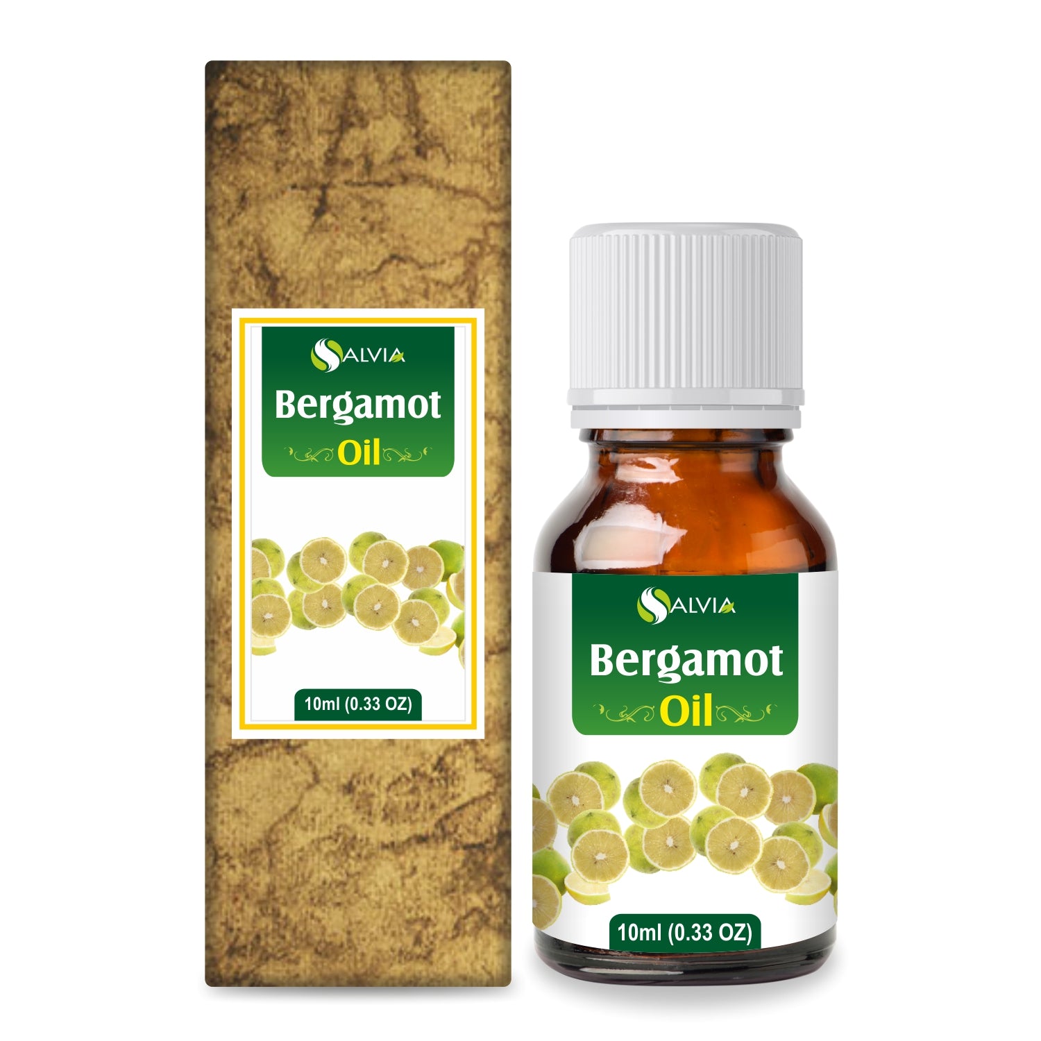 Salvia Natural Essential Oils,Acne,Anti-acne Oil 10ml Bergamot Oil (Citrus Aurantium) 100% Natural Pure Essential Oil