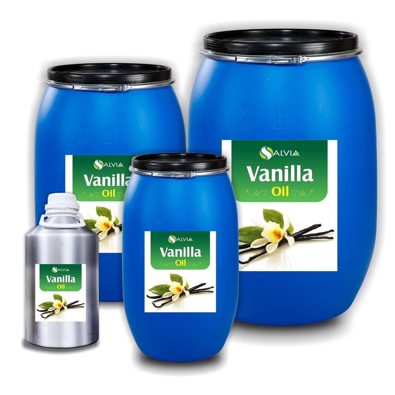 Salvia Natural Essential Oils,Best Essential Oils for Skin 5000ml Vanilla Oil (Vanilla Planifolia) Pure & Undiluted oil
