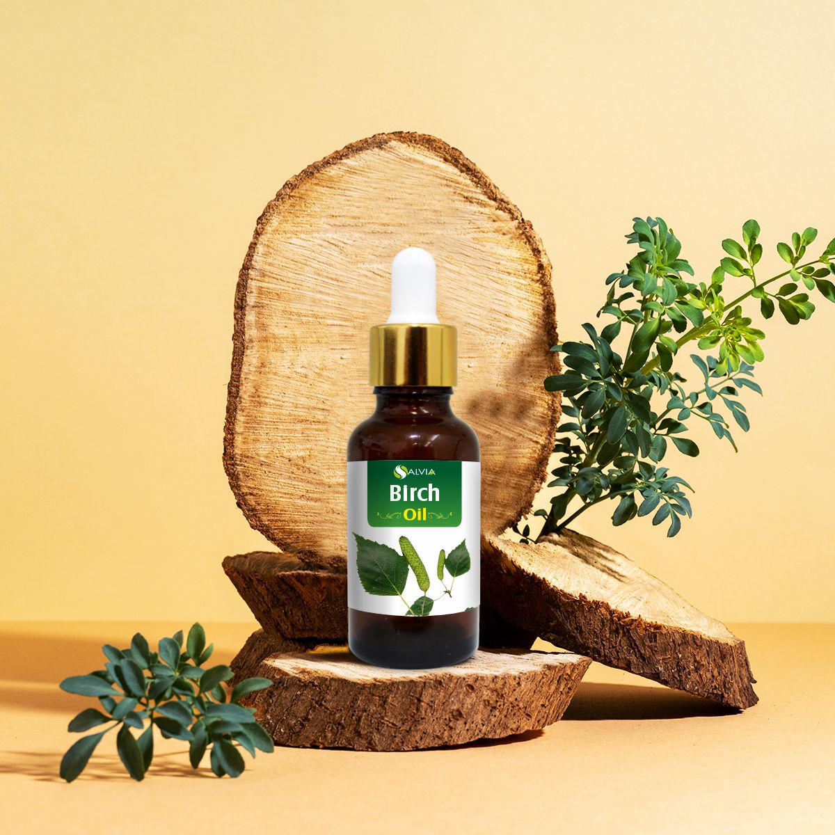 Salvia Natural Essential Oils Birch Oil (Betula Alba) Essential Oil 100% Natural Pure Essential Oil