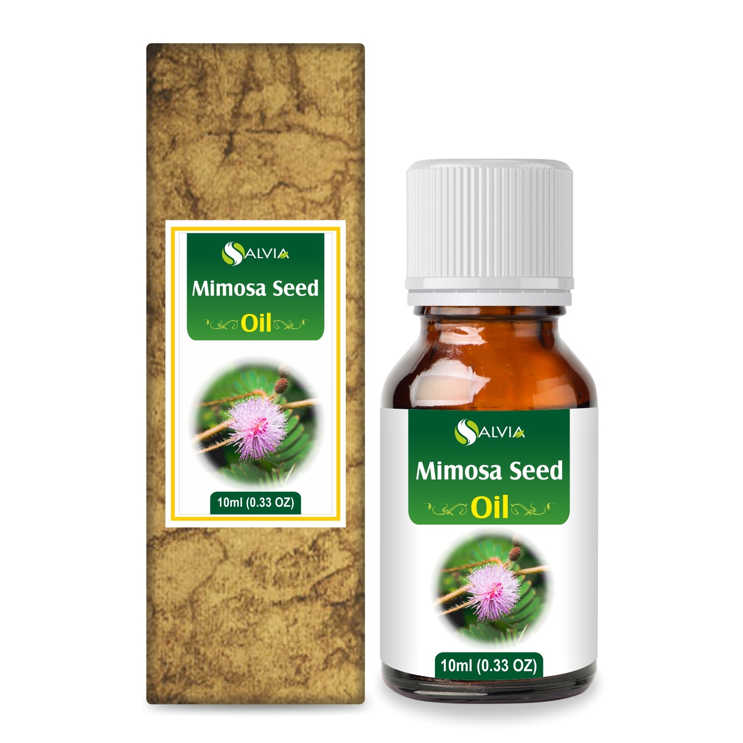 Salvia Natural Essential Oils,Dandruff,Greasy Oil,Anti Fungal,Anti-fungal Oil,Oil for Greasy Hair 10ml Mimosa Seed Oil