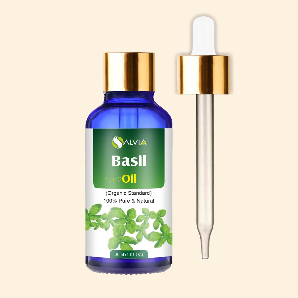 Salvia Organic Essential Oils Organic Basil Essential Oil
