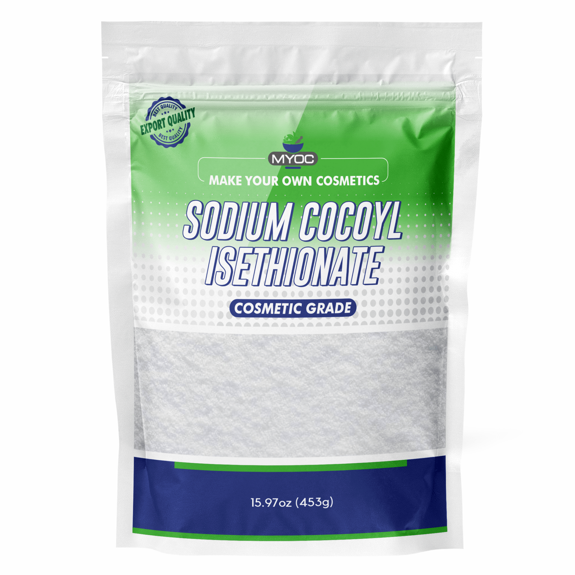 Shoprythm Cosmetic Raw Material 453g Sodium Cocoyl Isethionate