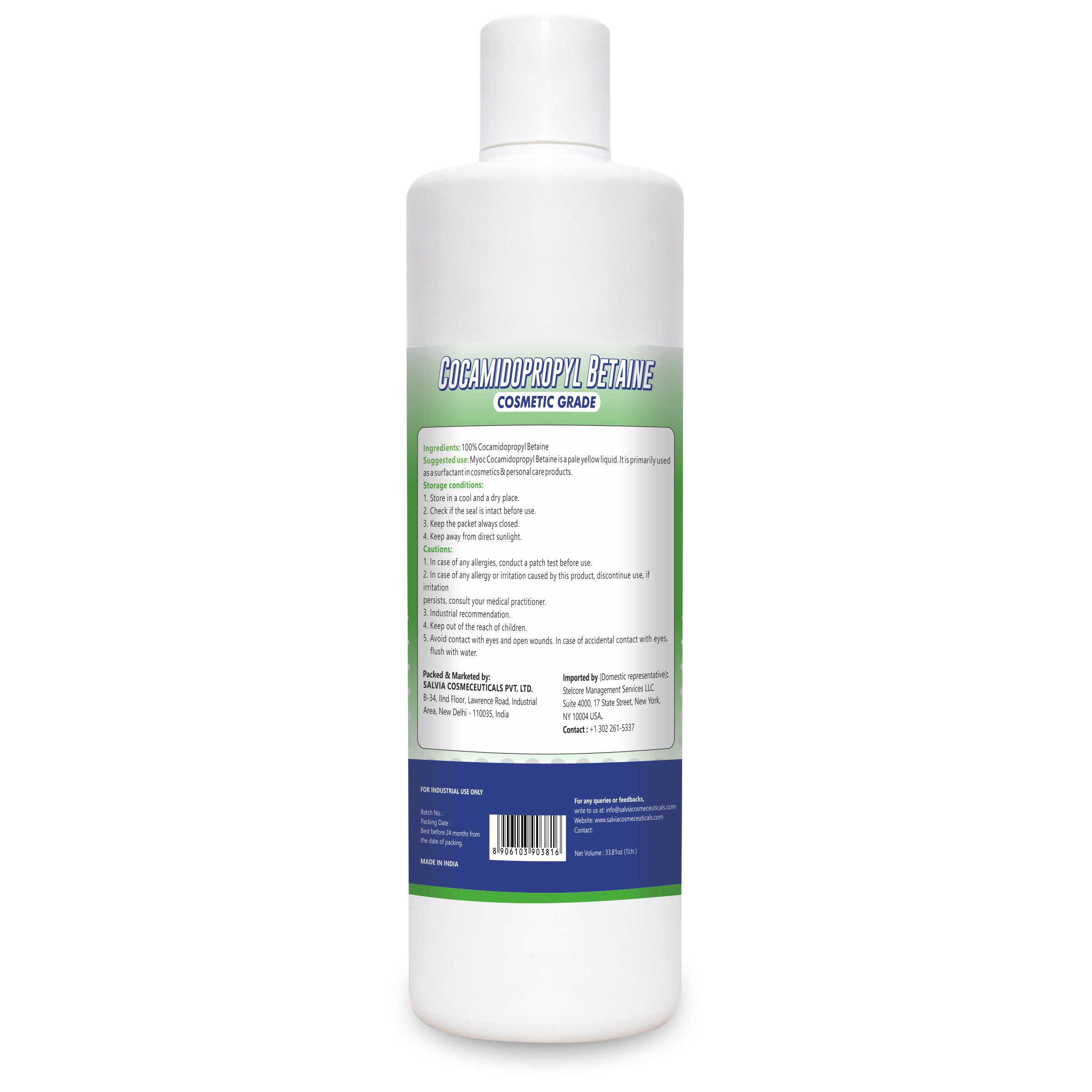 Shoprythm Cosmetic Raw Material Cocamidopropyl Betaine