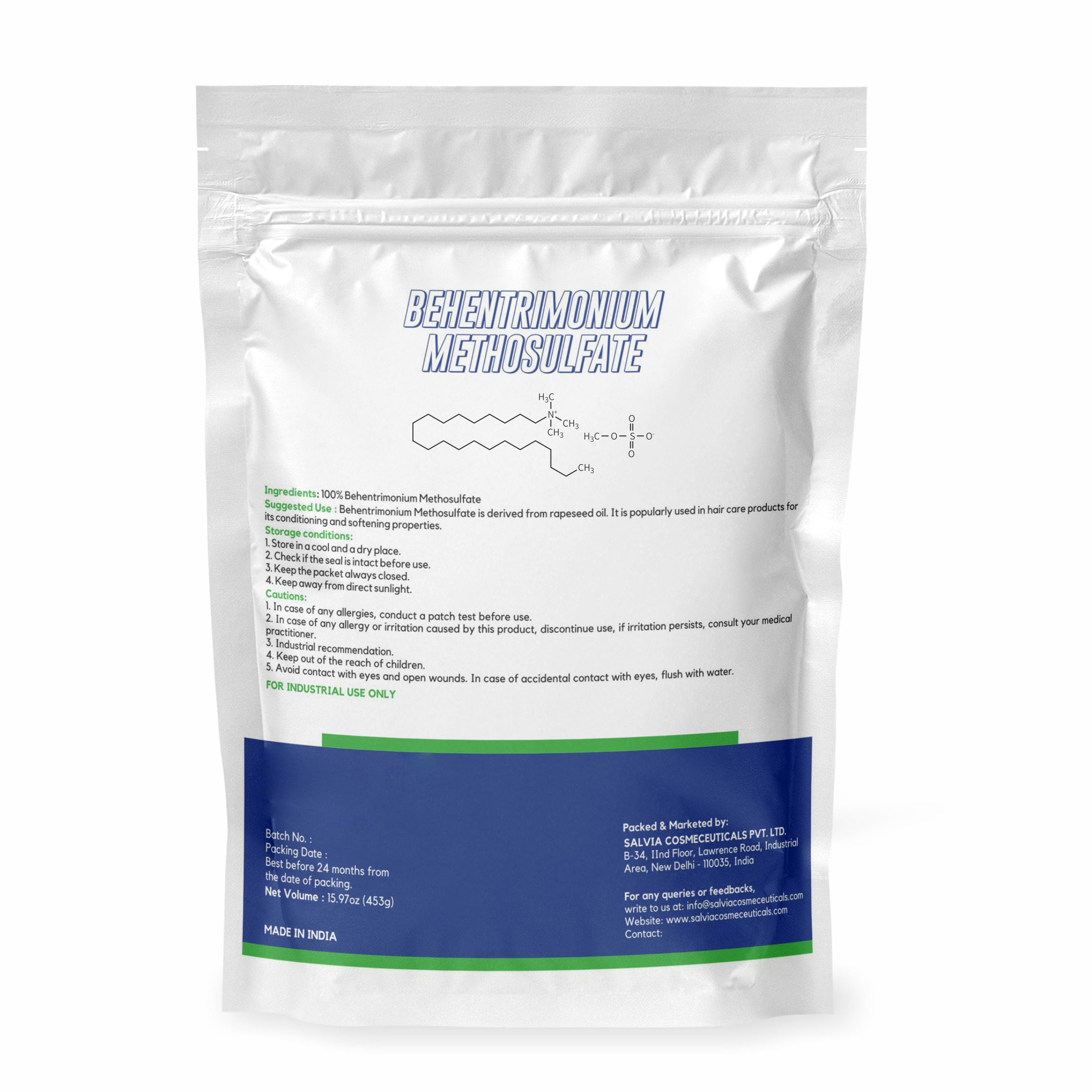 Shoprythm Cosmetic Raw Material,Emulsifiers Behentrimonium Methosulfate (BTMS)