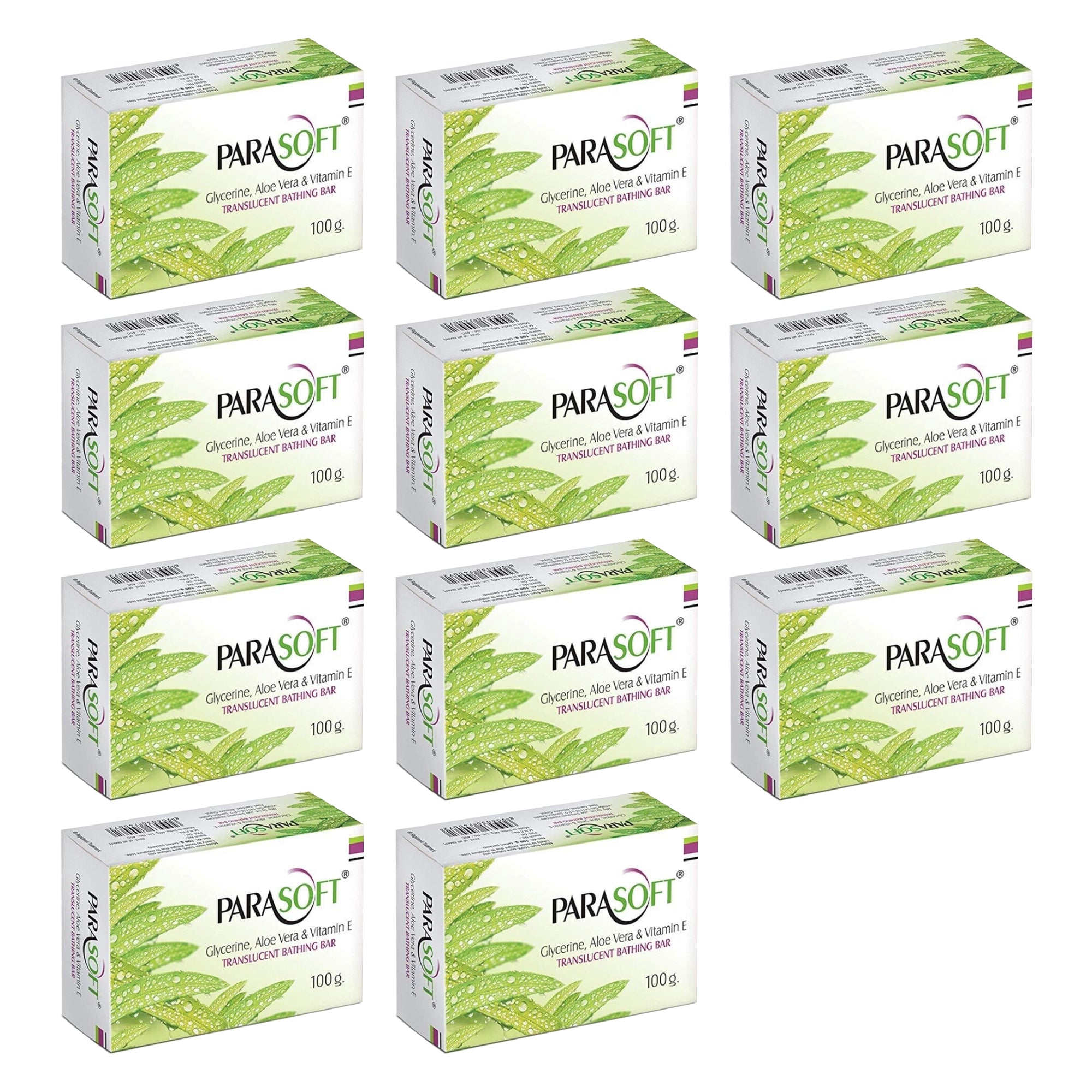 Shoprythm Dry,Parasoft Pack of 11 Salve Parasoft Soap 100g