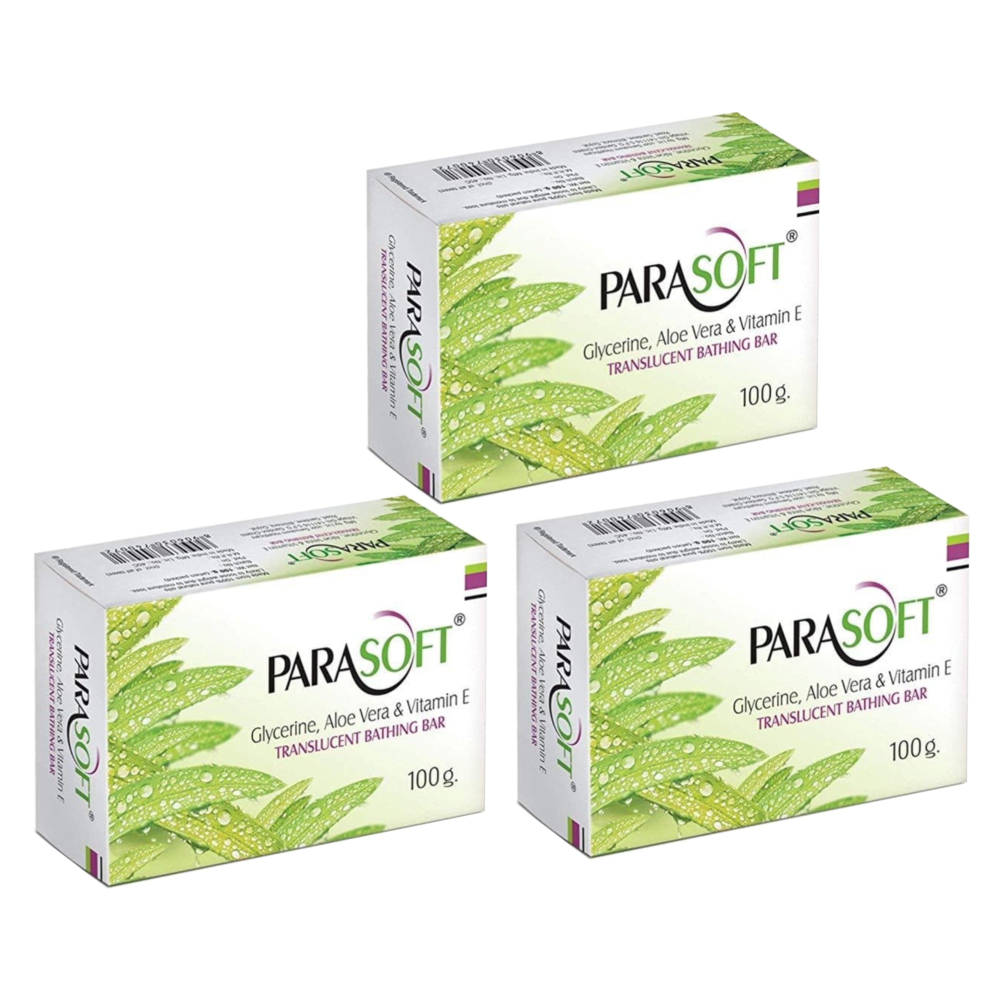 Shoprythm Dry,Parasoft Pack of 3 Salve Parasoft Soap 100g