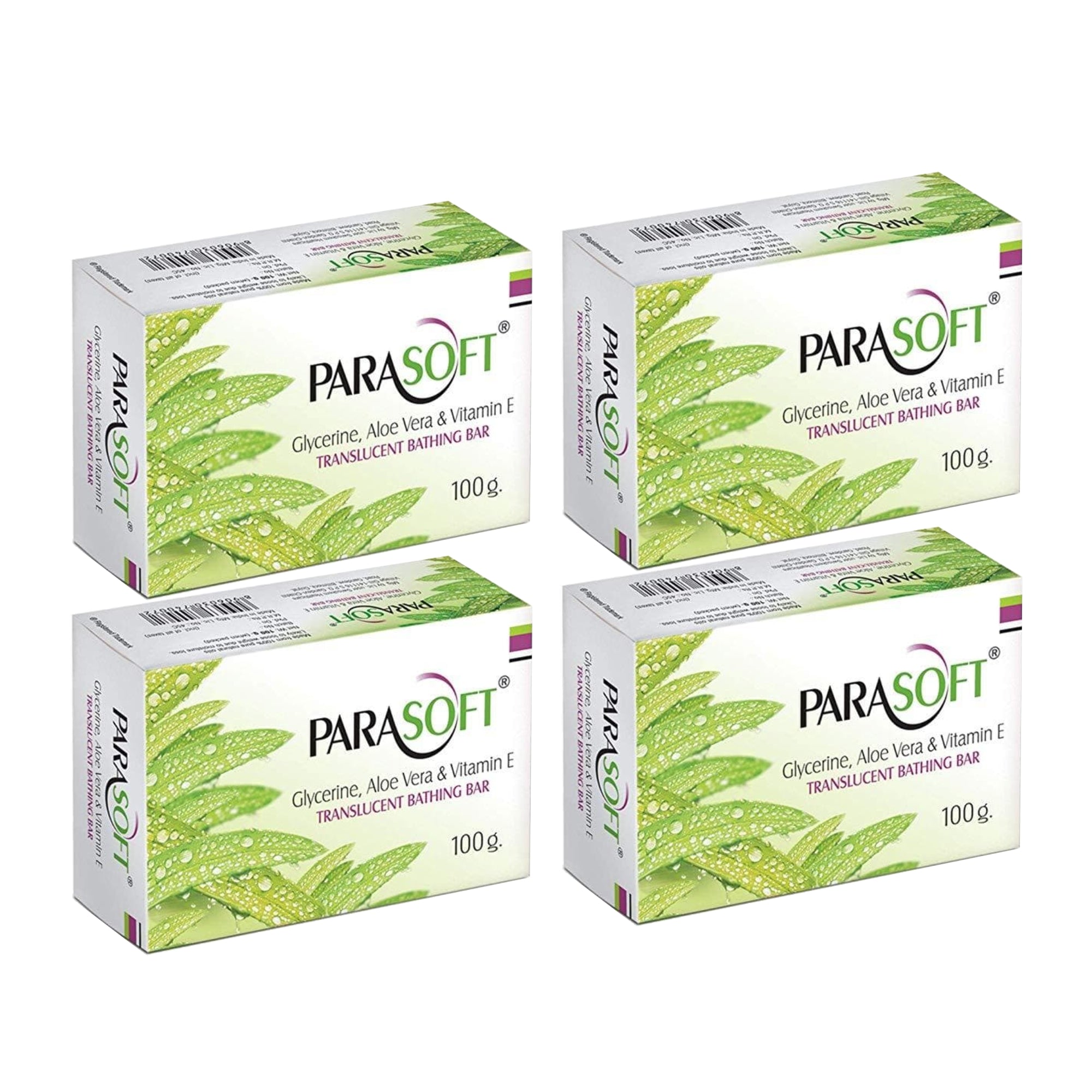 Shoprythm Dry,Parasoft Pack of 4 Salve Parasoft Soap 100g