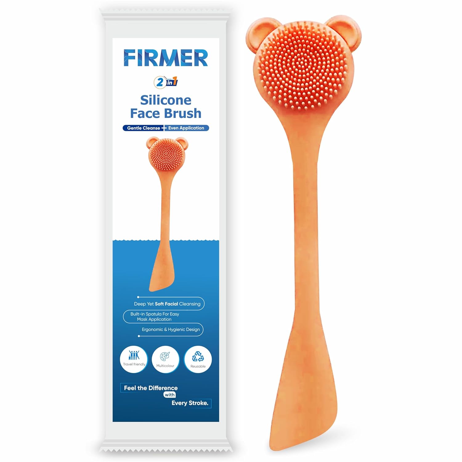 Shoprythm Firmer Pack of 1 2in1 Brush