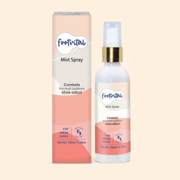 Shoprythm foot Vital,Father's day Footvital Mist Spray Eliminates Footwear Odor Enriched With Peppermint Oil & Patchouli Oil
