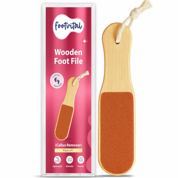 Shoprythm footvital Wooden Foot Scrubber
