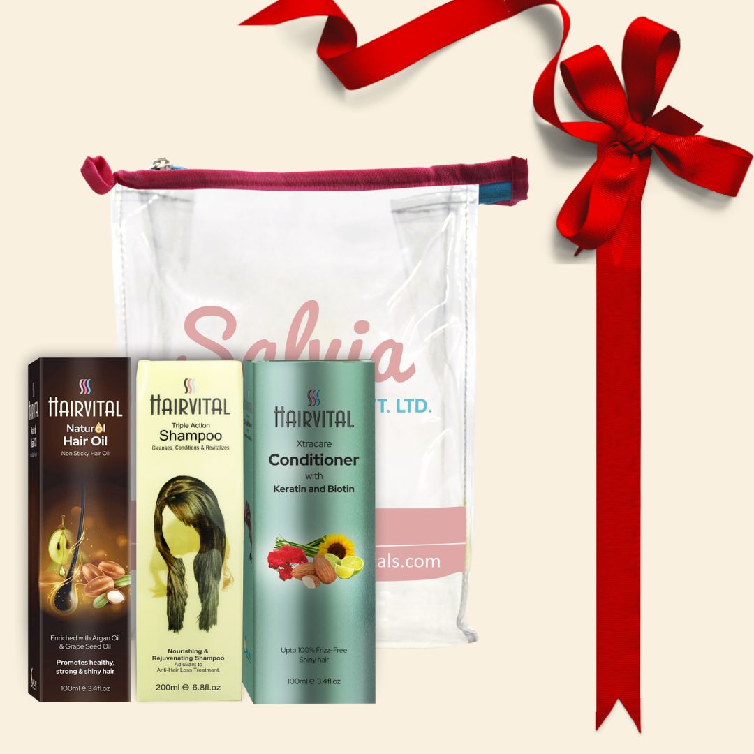 Shoprythm Hairvital, Dry Hair,Anti hair fall oil,Hair Care Combo Hairvital Trio Gift Combo Kit