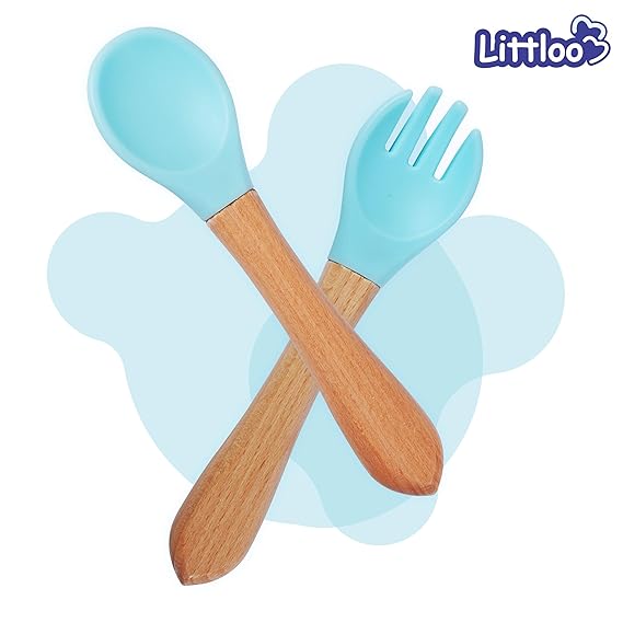 Shoprythm LITTLOO Baby Fork and Spoon Set
