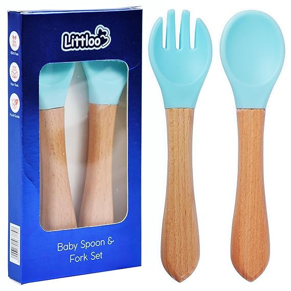 Shoprythm LITTLOO Baby Fork and Spoon Set