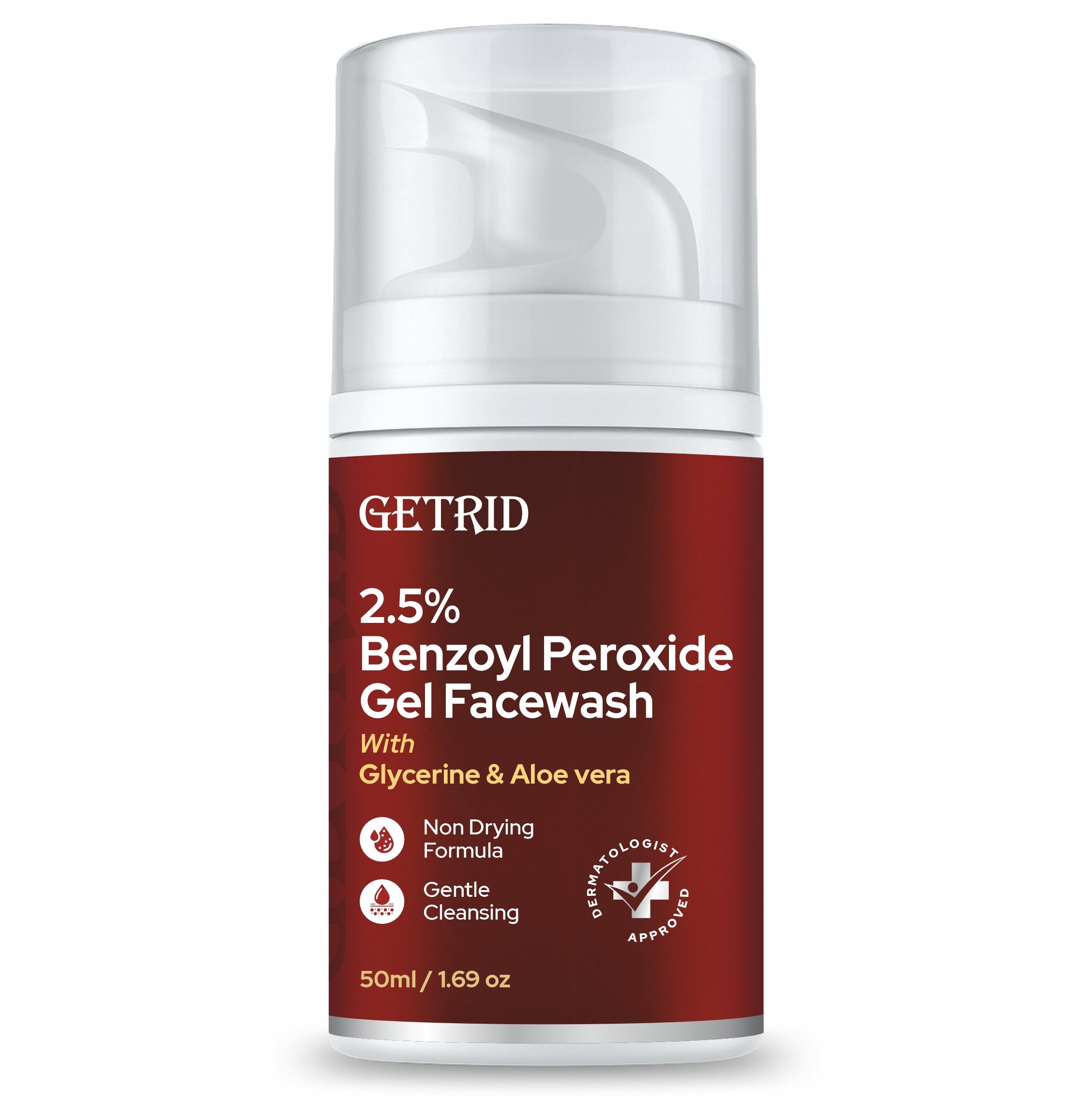 Shoprythm New Arrival 2.5% Benzoyl peroxide face wash