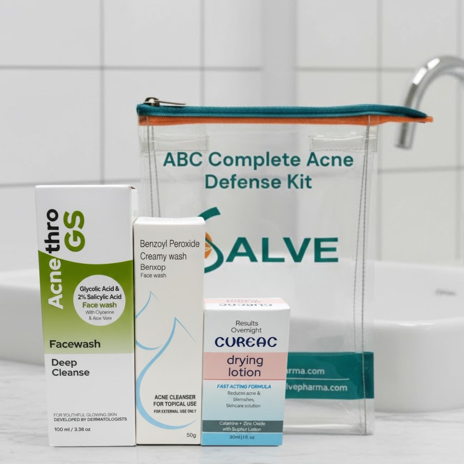 Shoprythm New Arrival,acne &breakouts ABC Complete Acne Defense Kit