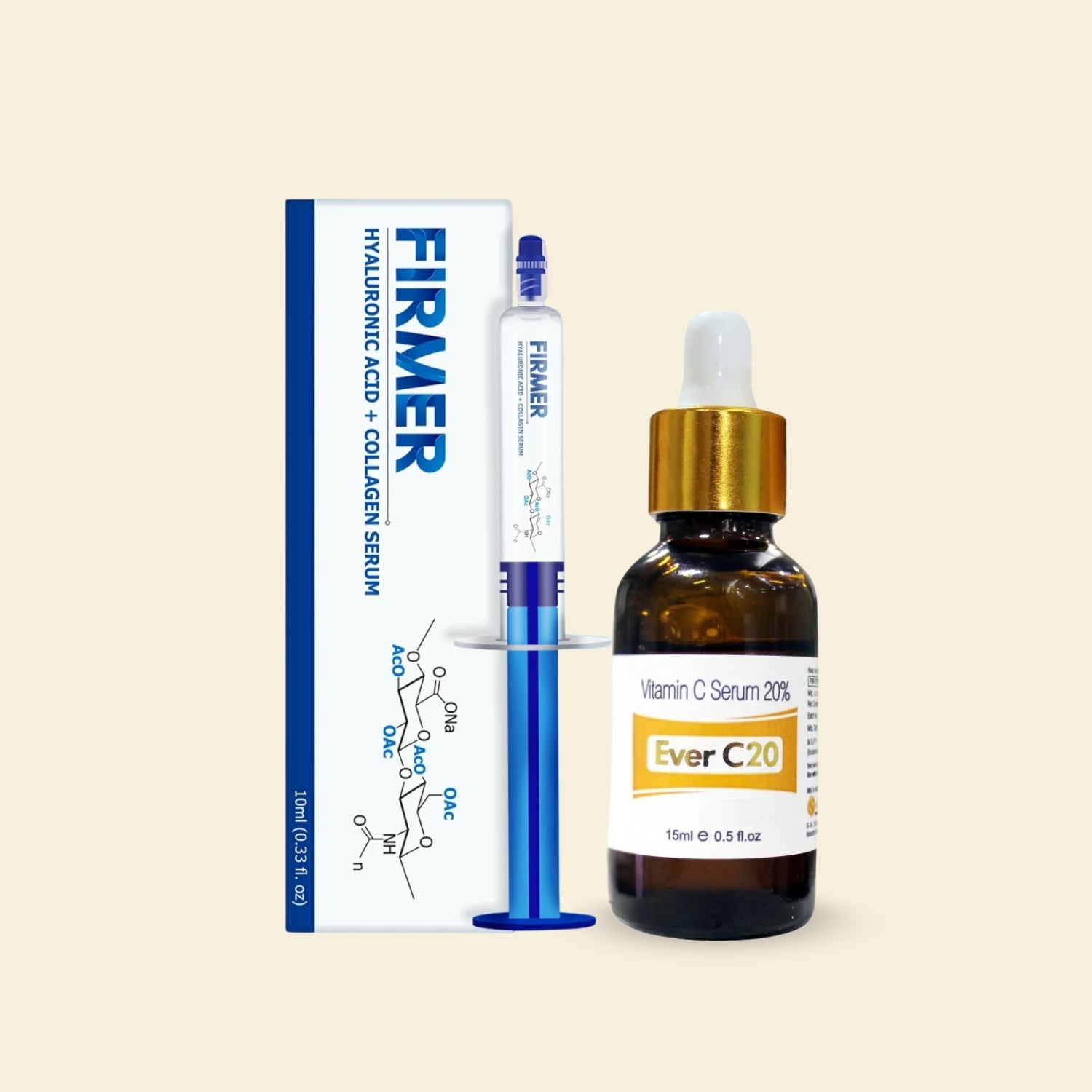 Shoprythm New Arrival Fimer Anti-Aging Serum + Ever C20 Vitamin C Serum